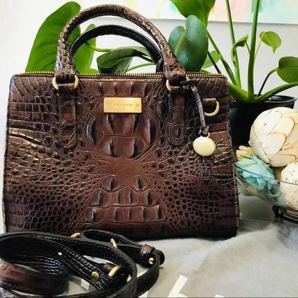 ❌SOLD❌Brahmin Small Caroline + Mojito Crossbody - Picture 4 of 14